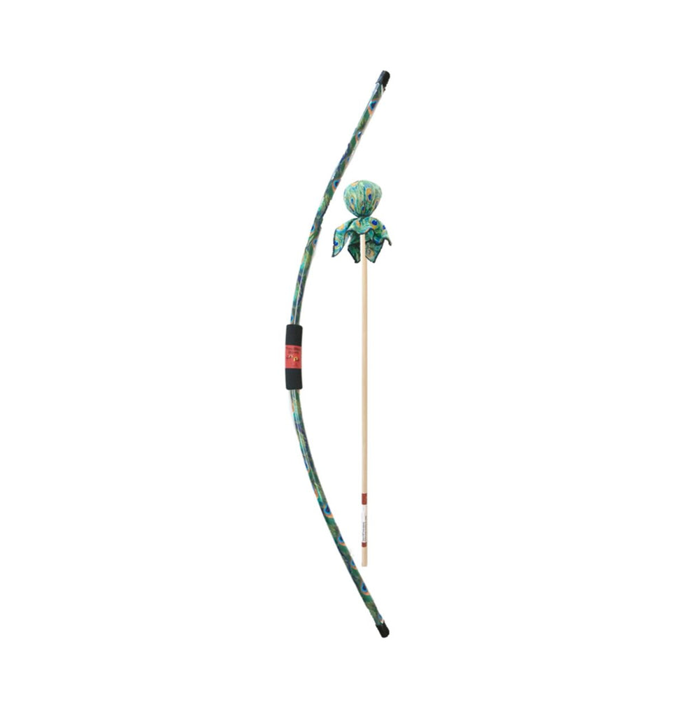 Peacock Bow w/2 Arrows & Target