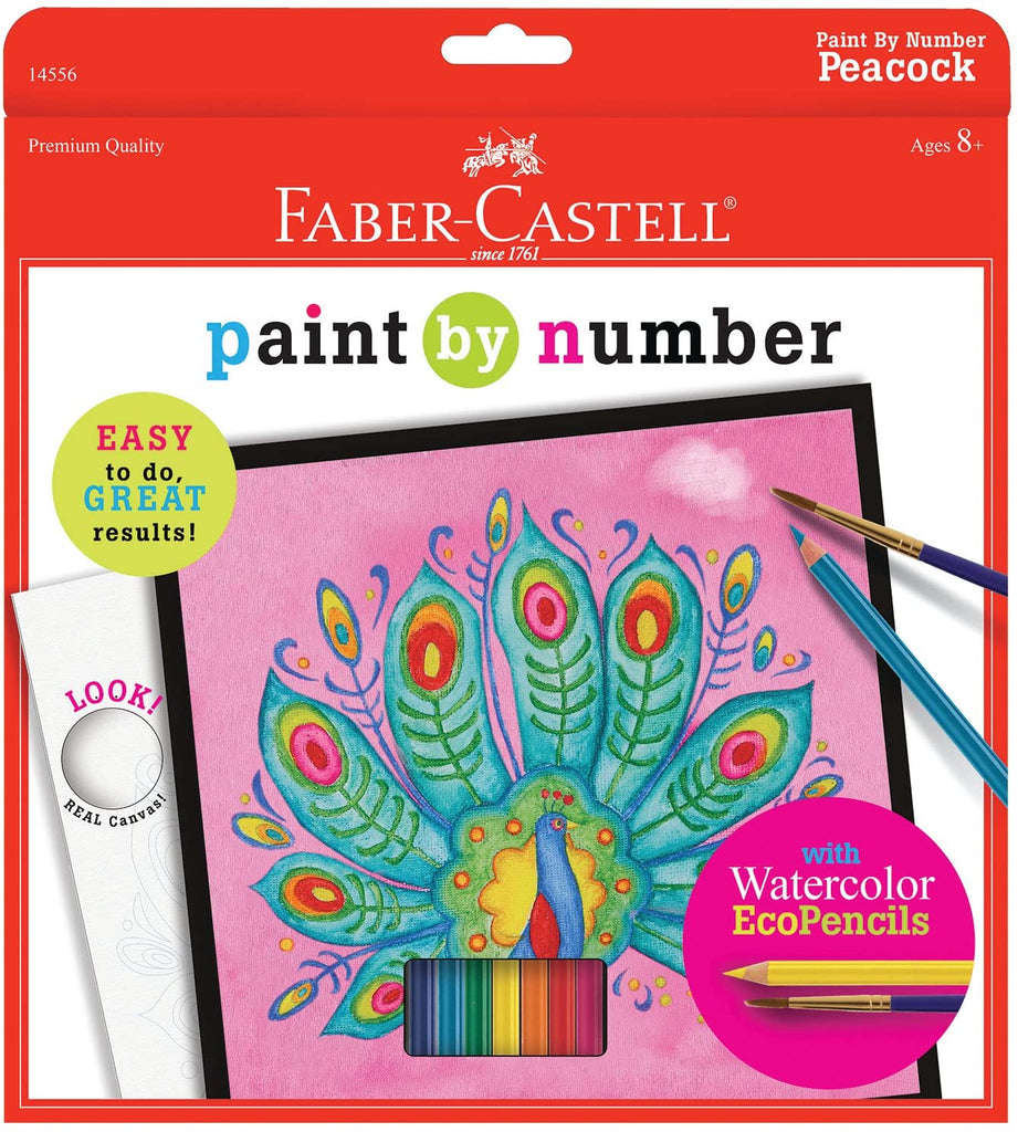 Paint by Number Peacock