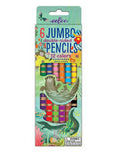 Otters at Play Pencils-6 Jumbo Double