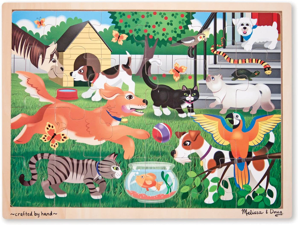 Pets Wooden Jigsaw 24 pc Puzzle