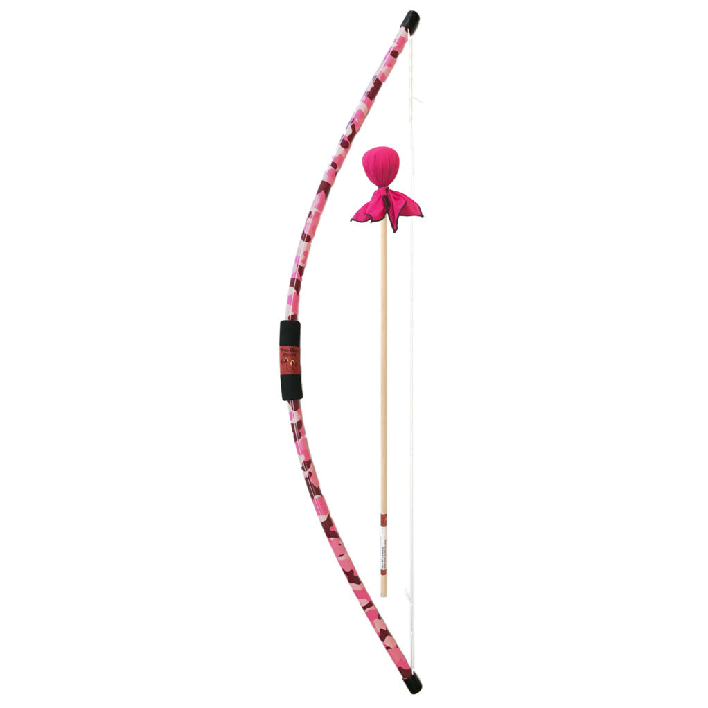 Pink Camo Bow W/2 Arrows and TBB