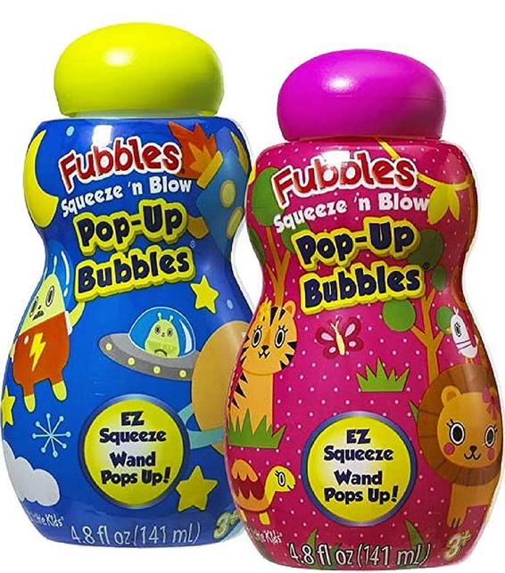 Fubbles Squeeze n Blow Pop-up Bubbles