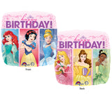 Multi-Princess Dream Big Happy Birthday 18"