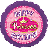 Happy Birthday Princess Pink Pearls 18"