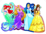 Pretty Princesses 24 pc Shaped Floor Puzzle