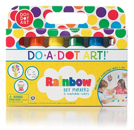 Do-a-Dot Art Rainbow Dot Markers 6-pack