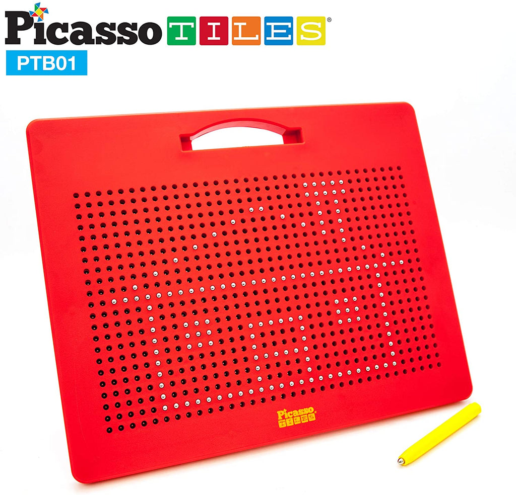 748 Beads Magnetic Drawing Board Red
