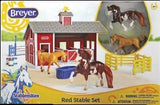 Red Stable Playset