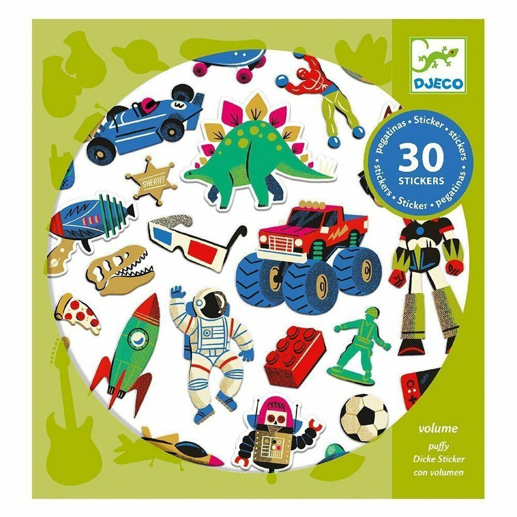 Retro Toys Stickers