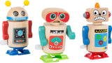 Wind-Up Robots Display - 12 pieces