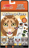 Make a Face Safari- Reuse Stckr
