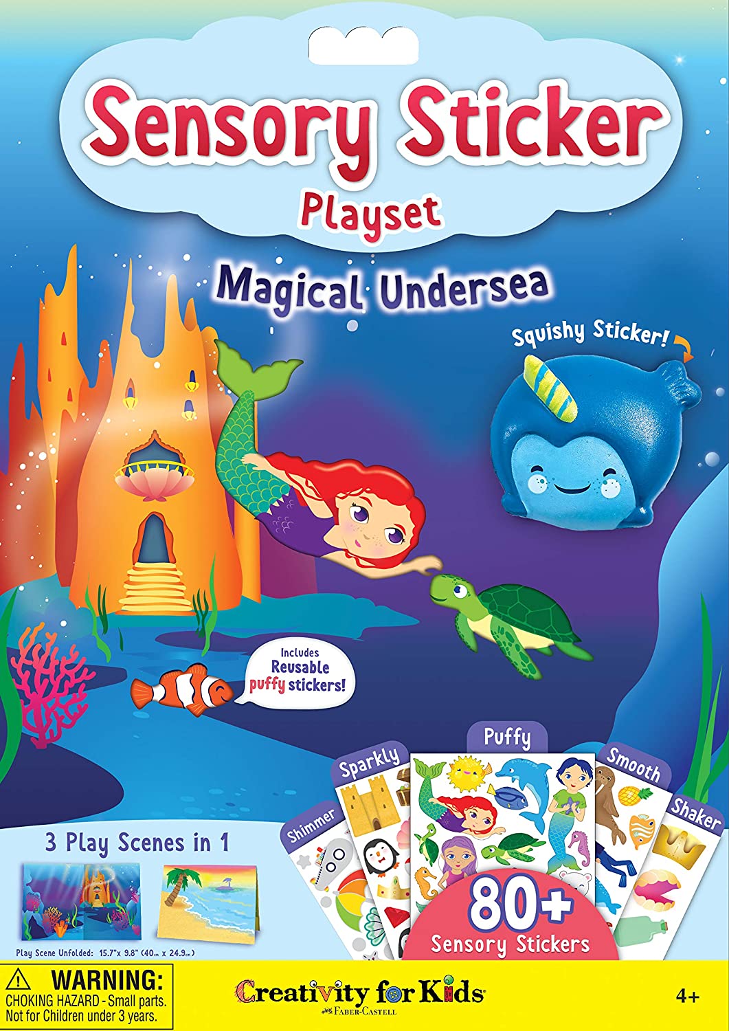 Magical Undersea Sensory Sticker Playset