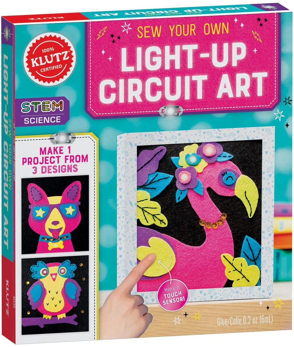 Sew Your Own Circuit Art