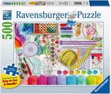 Needlework Station 500pc Lg Fmt Puzzle