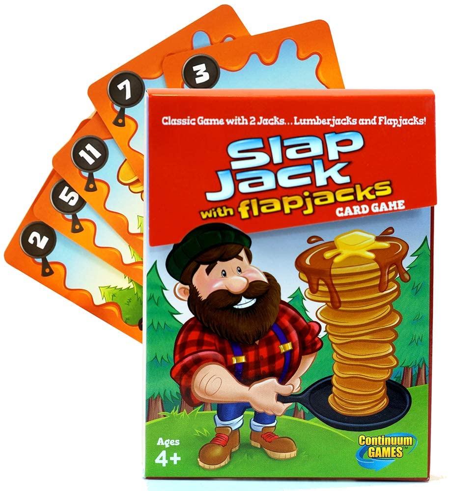 Slap Jack with Flap Jacks Card Game