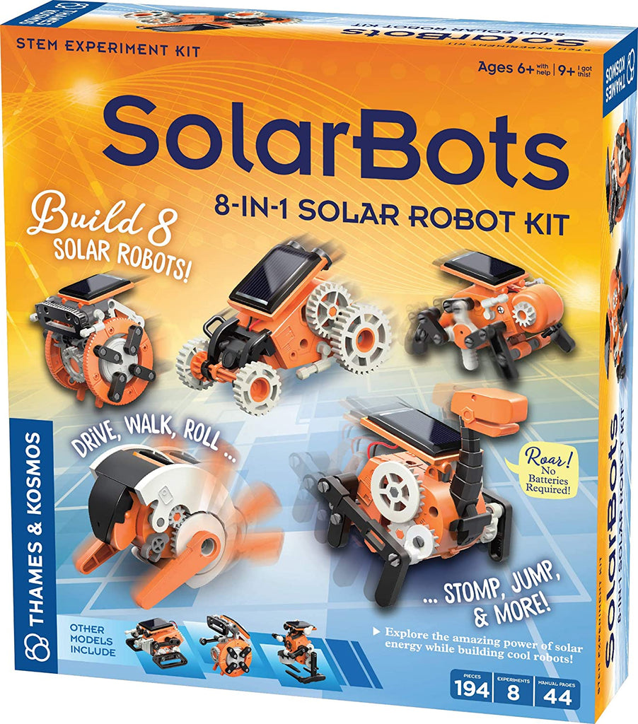 SolarBots 8-in-1 Robot Kit