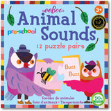 Animal Sounds Preschool Puzzle Pairs