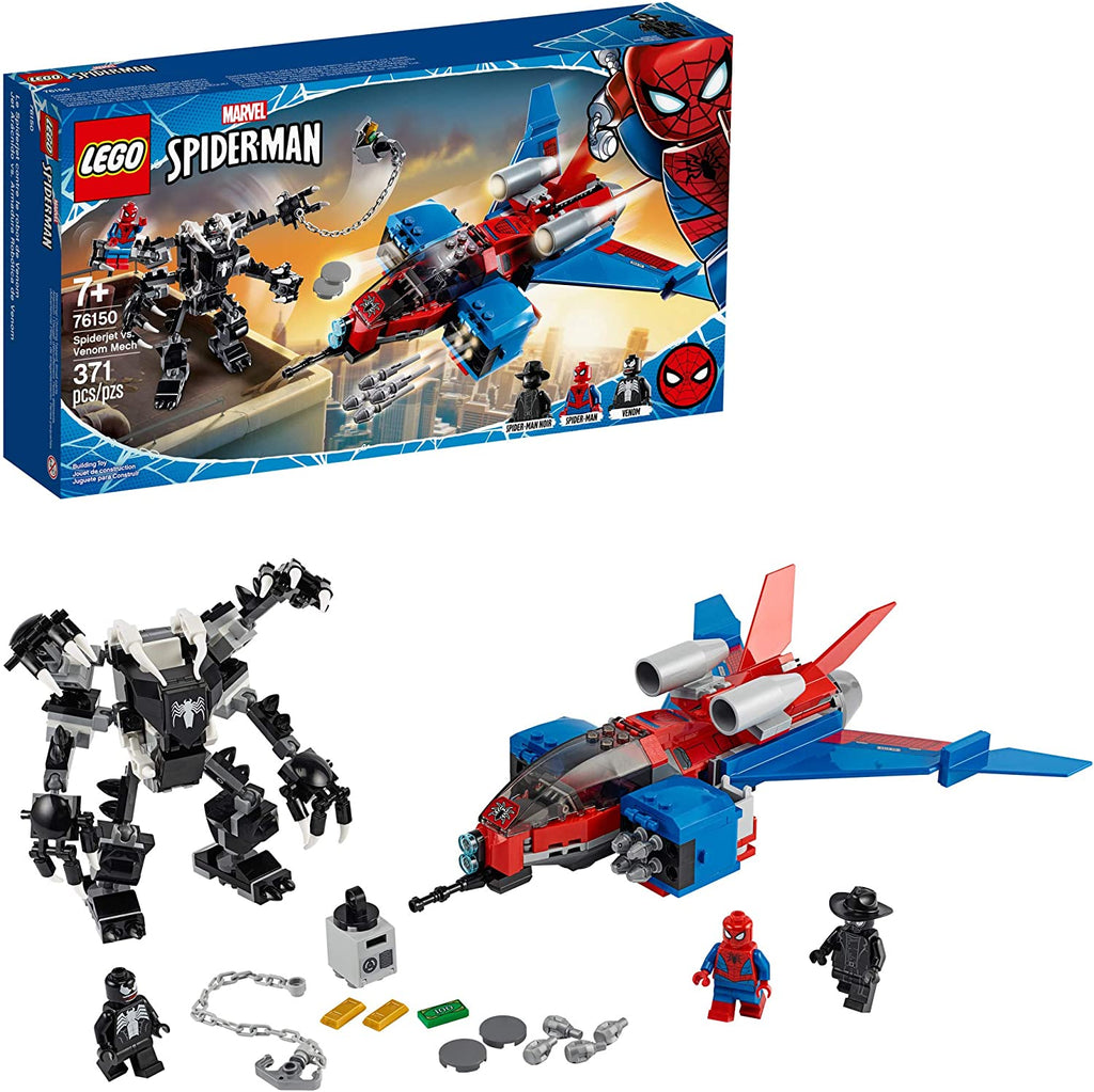Spiderjet Vs. Venom Mech