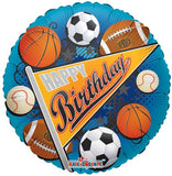Happy Birthday Sport Pennant 18"