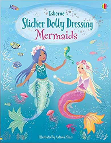 Sticker Dolly Dressing, Mermaids