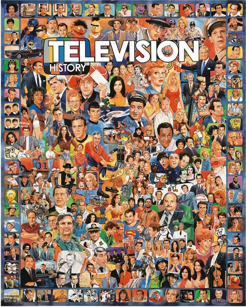 Television History- 1000 pc Puzzle