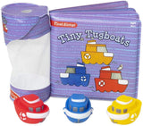 Tiny Tugboats Float Along