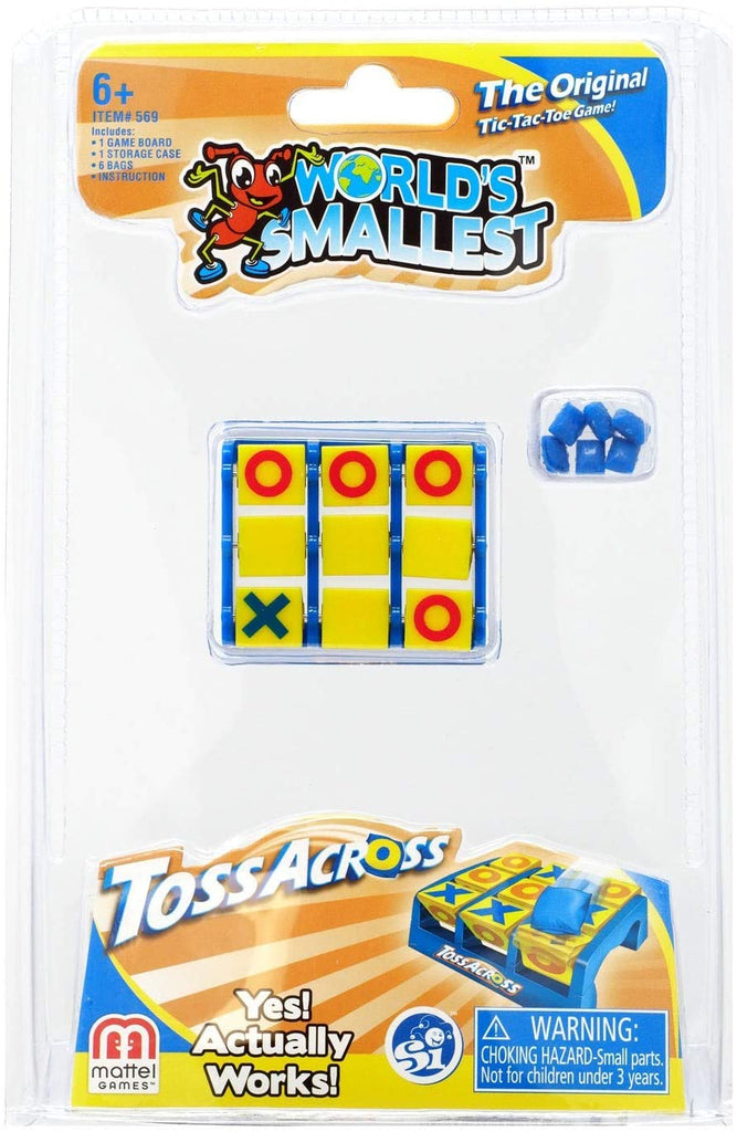 Toss Across Worlds Smallest