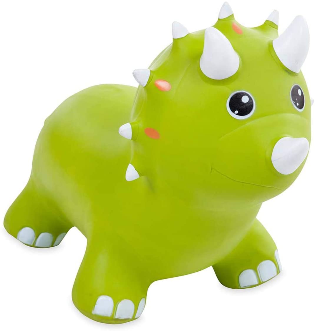 Triceratops Animal Jump-Alongs