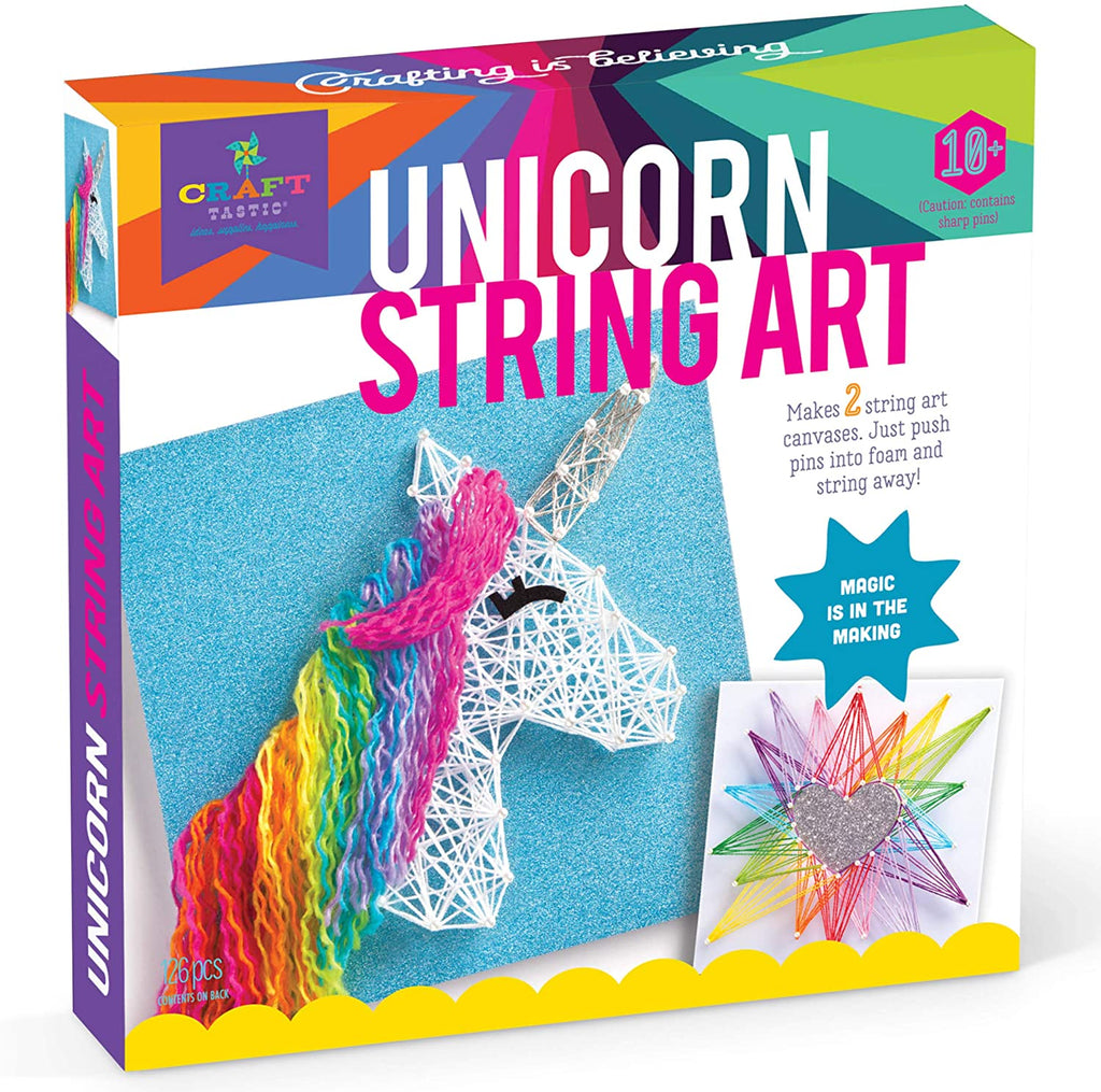 Craft-tastic Unicorn String Art Kit
