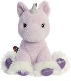 Purple 9" Shimmery Clouds Unicorn