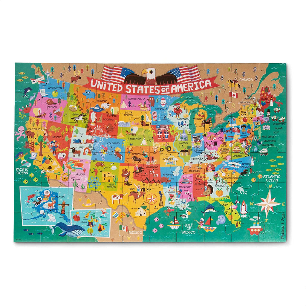 America the Beautiful 60 pc Floor Puzzle