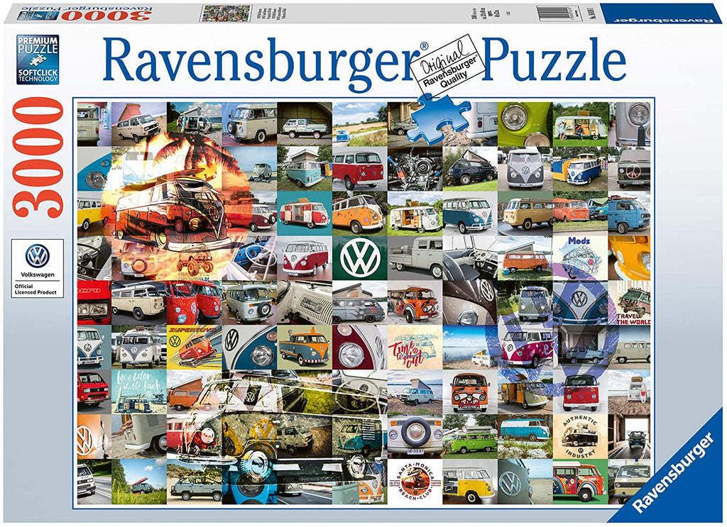VW Camper Van Moments 3000pc Puzzle