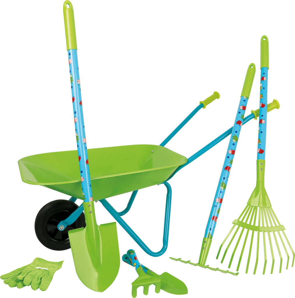 Gardening Tooleset with Wheelbarrow