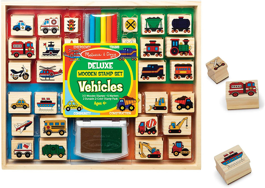 Vehicles Stamp Set Deluxe